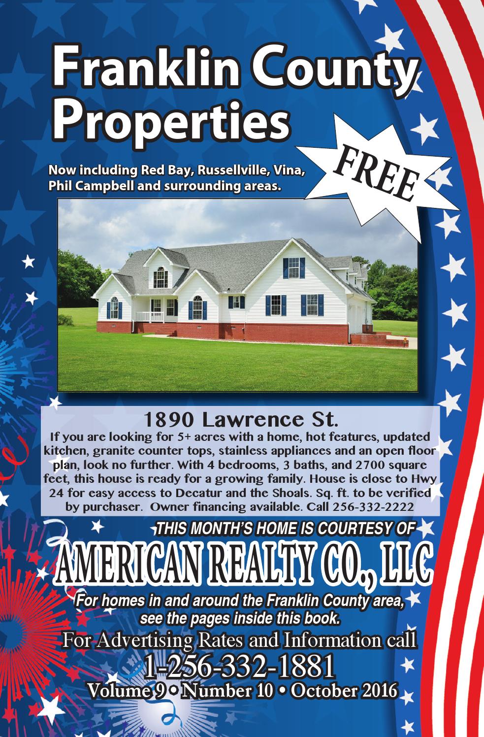 2016 October Franklin Co. Properties by Franklin County Issuu