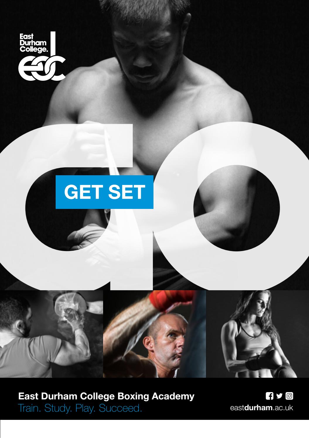 East Durham College Boxing Academy Flyer by East Durham College Issuu