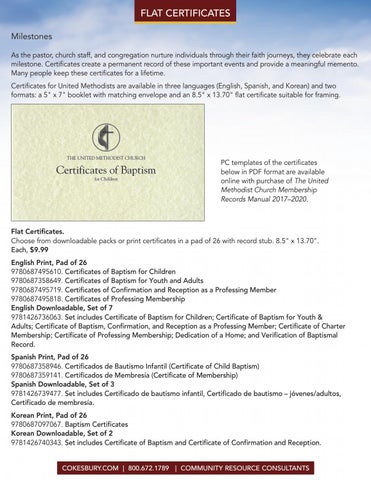 downloadable baptism certificates