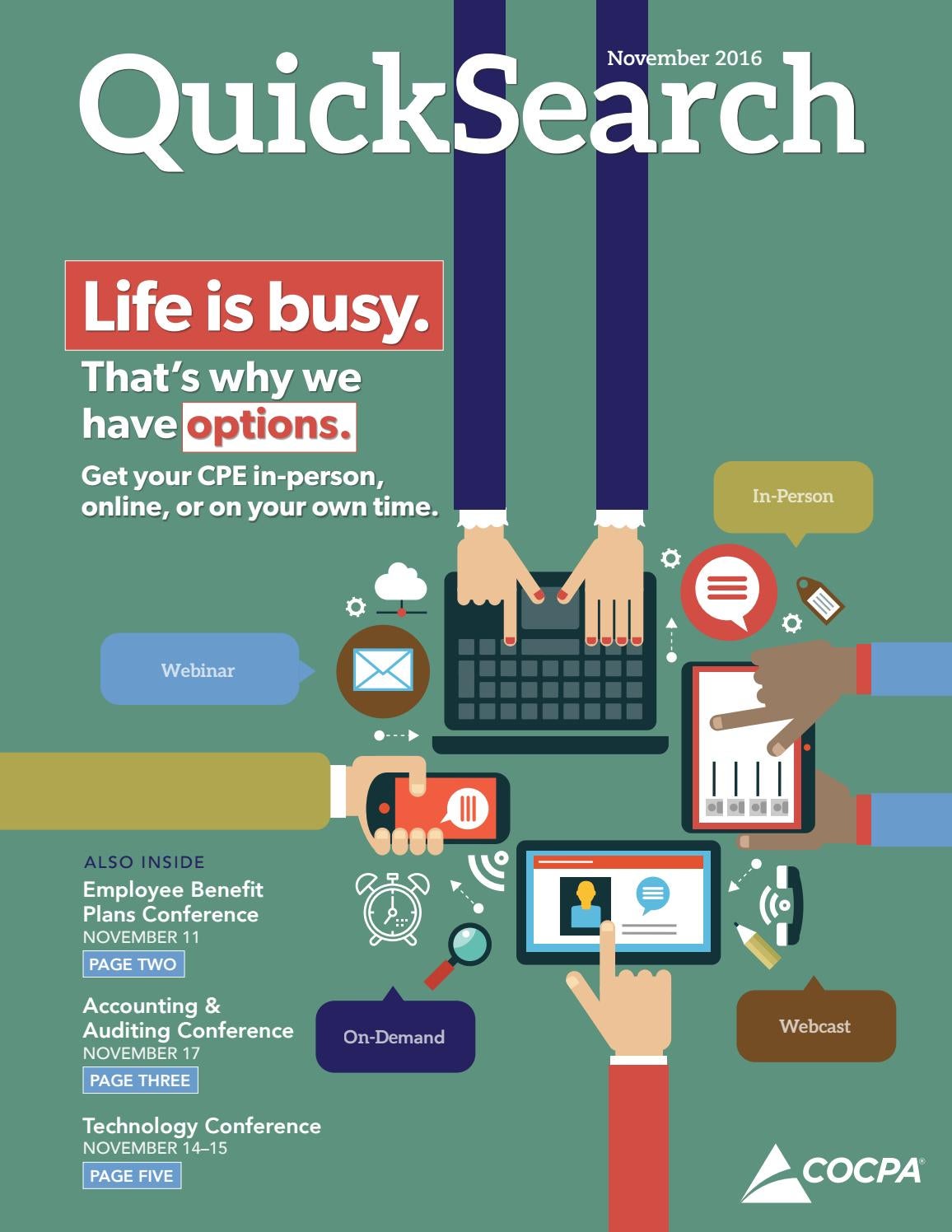 November 2016 QuickSearch by Colorado Society of Certified Public