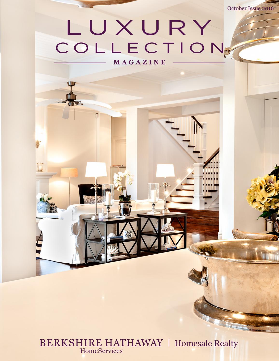 Luxury Collection Magazine October Issue by Homesale Realty Issuu
