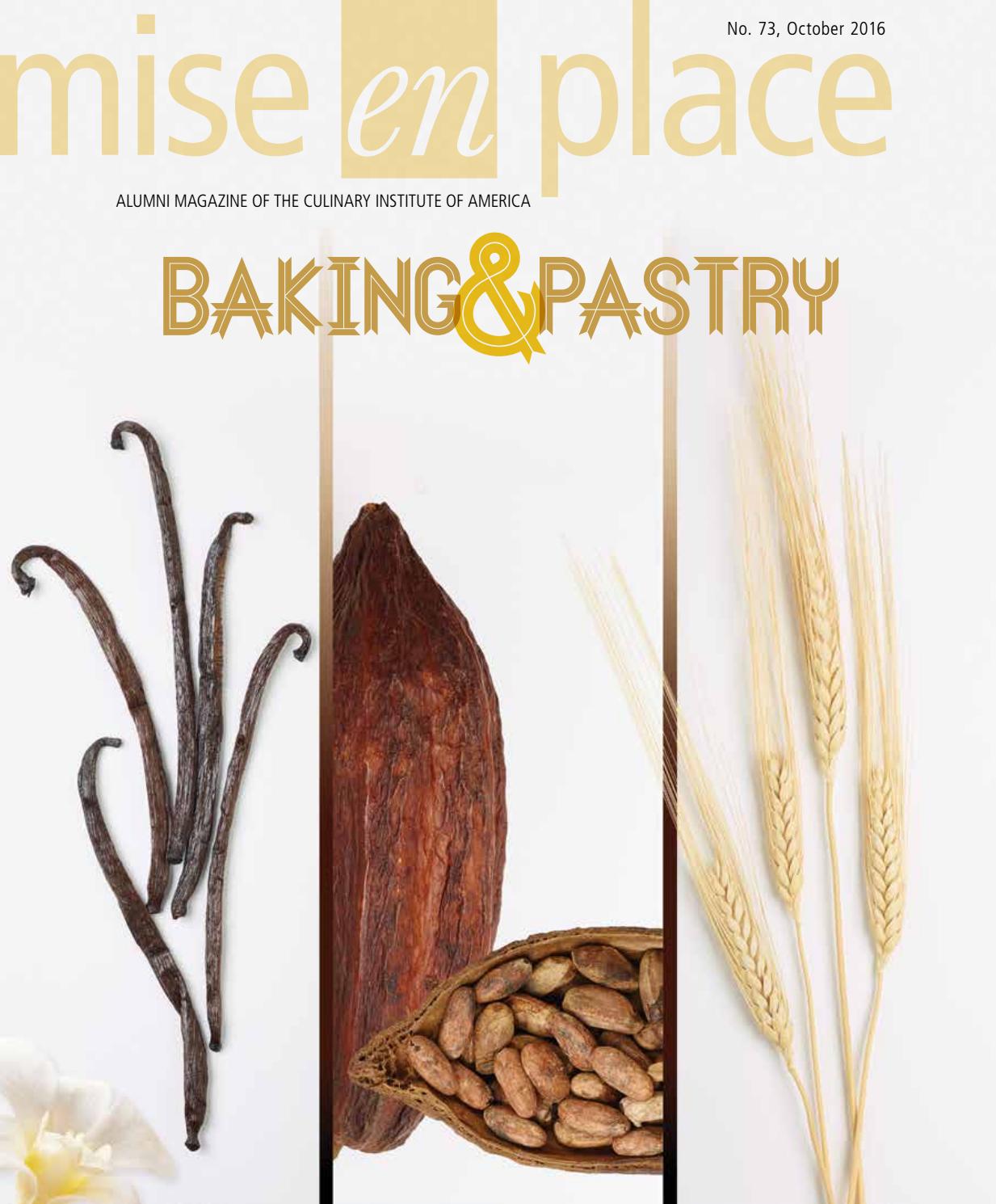Mise en Place Issue 73 Baking & Pastry by The Culinary Institute of