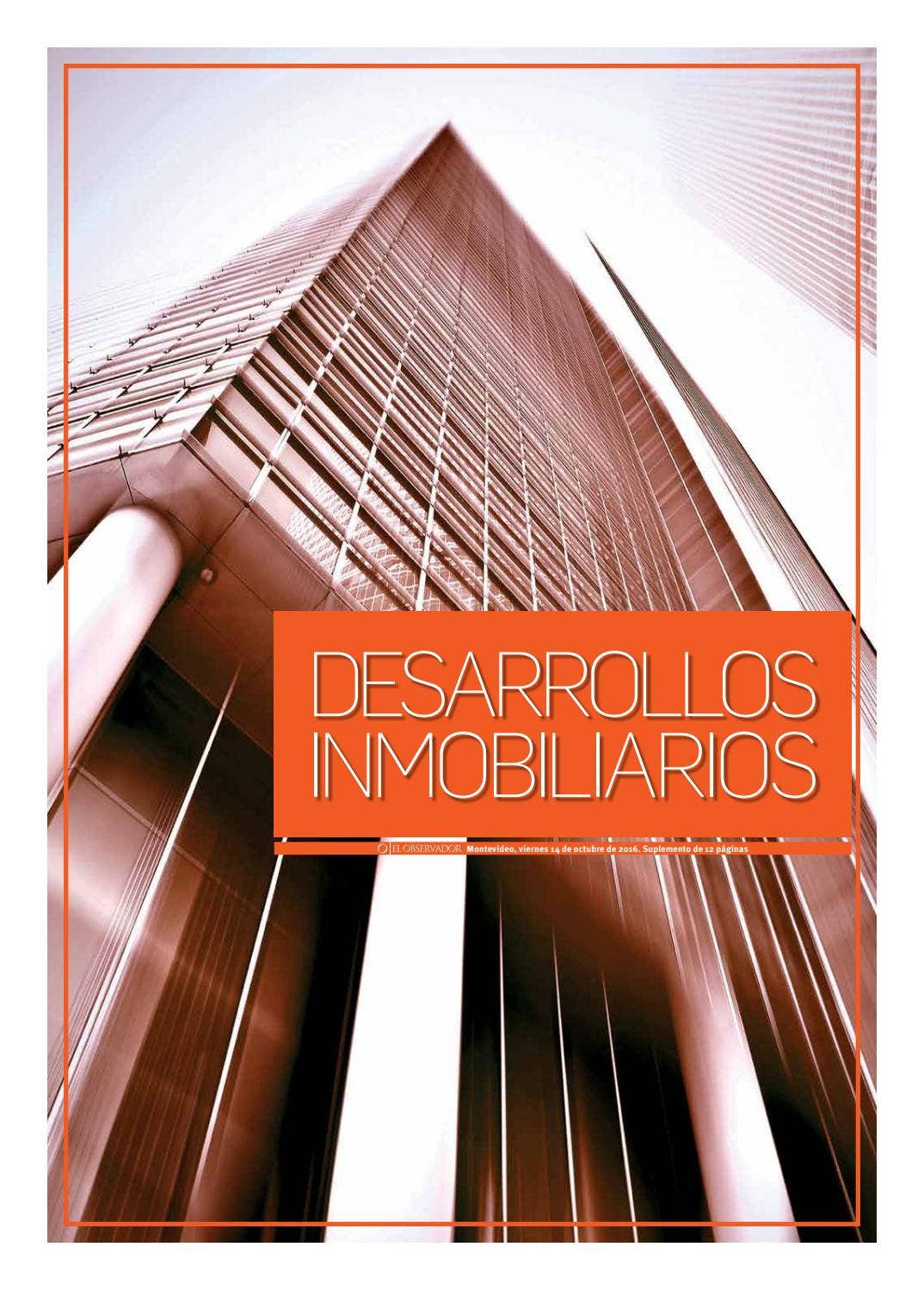 Desarrollos Inmobiliarios 2016 by Portal El Observador - Issuu