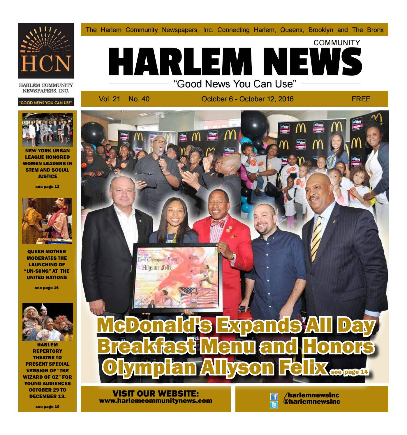 HARLEM MUNITY NEWSPAPERS page 1
