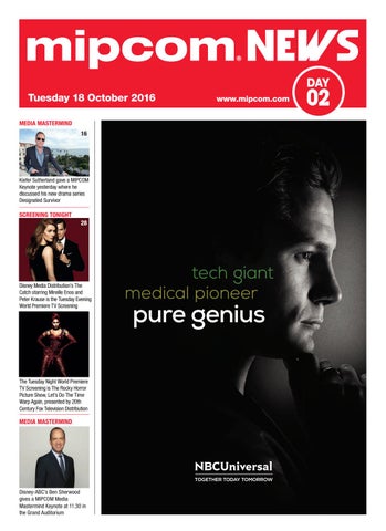 Mipcom 2016 News 2 By Mipmarkets Issuu