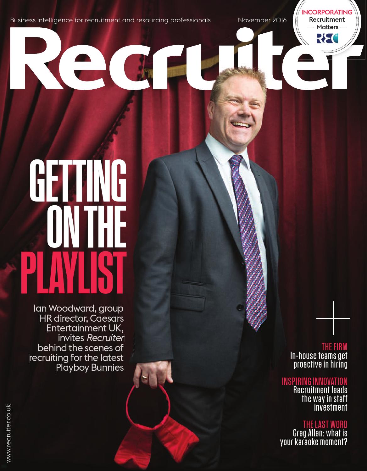 Recruiter - November 2016 by Redactive Media Group - Issuu