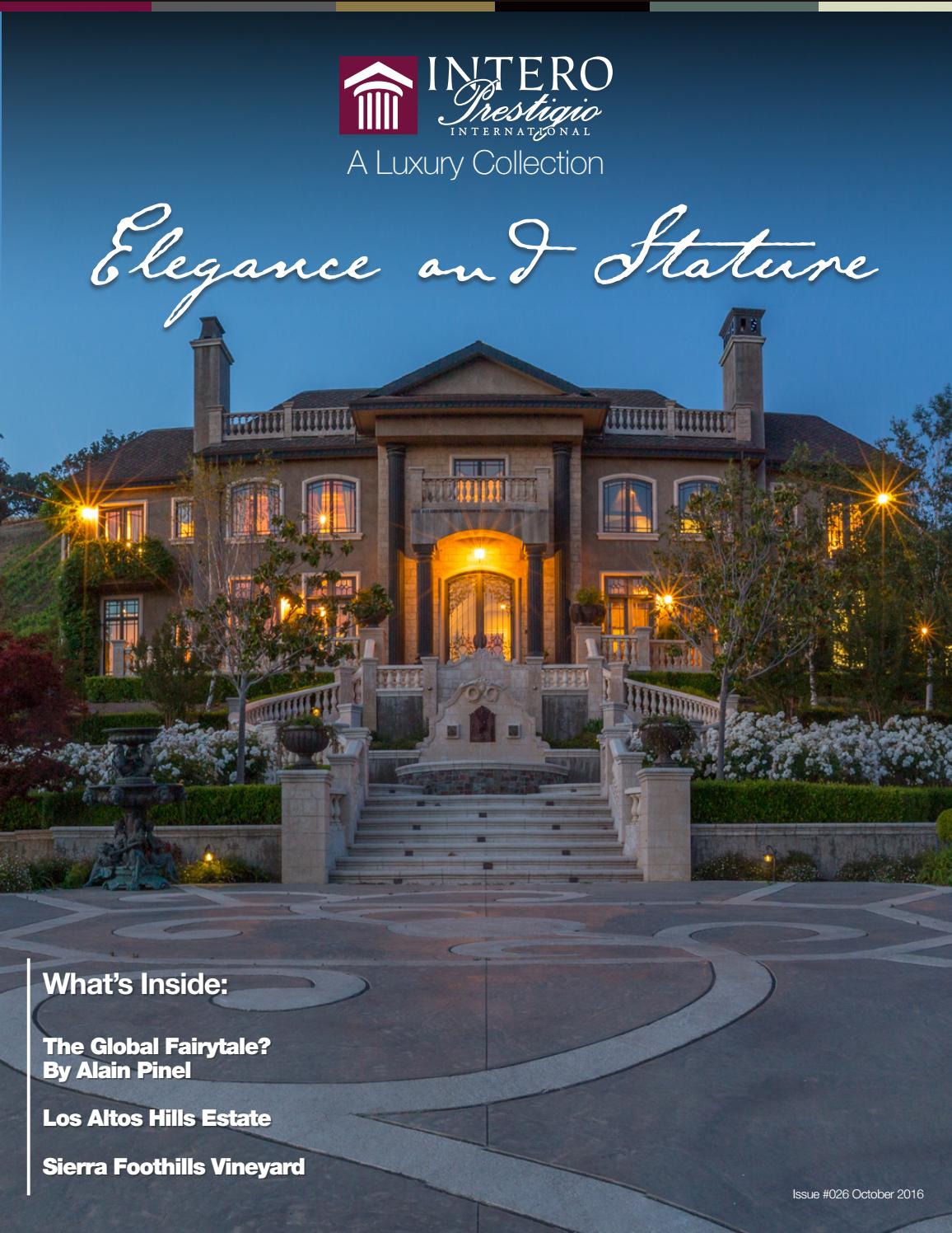 Intero Prestigio International Magazine A Luxury Real Estate Collection Issue 26a By Intero Luxury International Issuu