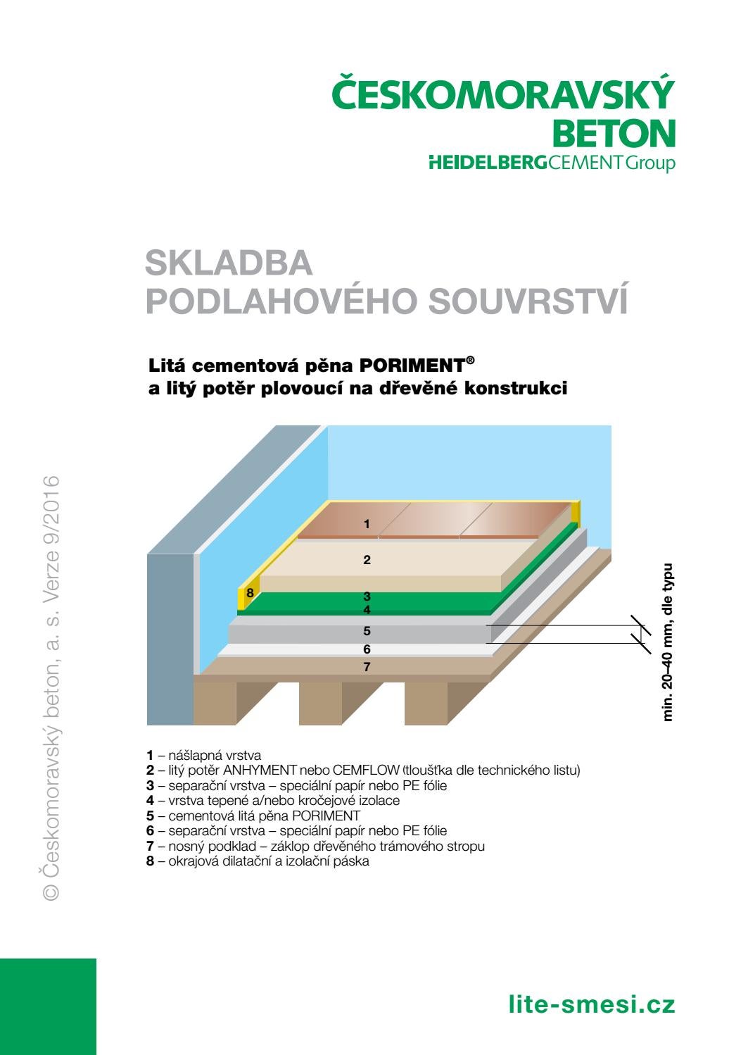 Dřevěný trámový strop skladba