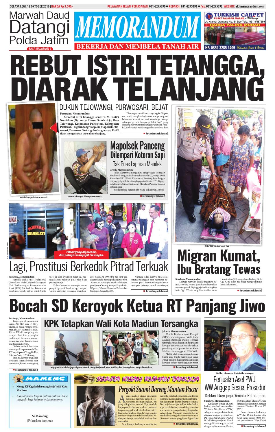 Memorandum Edisi 18 Oktober 2016 by MEMORANDUM - issuu Memorandum Edisi 18 Oktober 2016 by MEMORANDUM - issuu