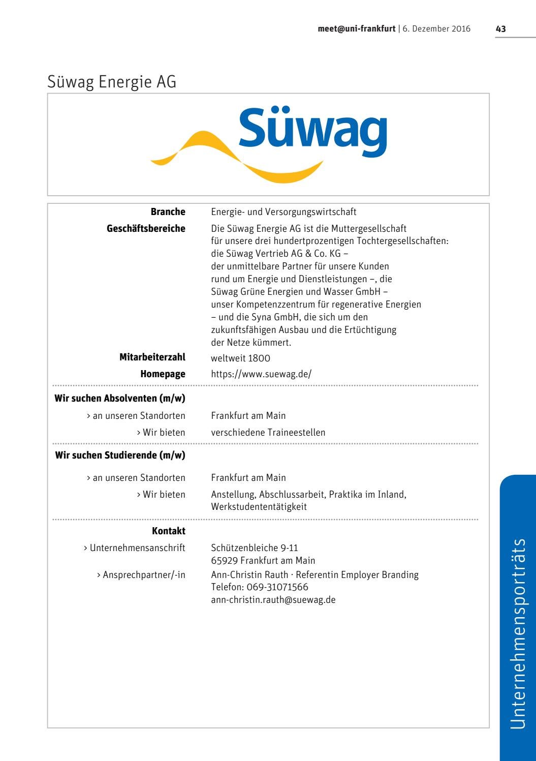Messeguide Uniffm Online By Iqb Career Services Ag Issuu