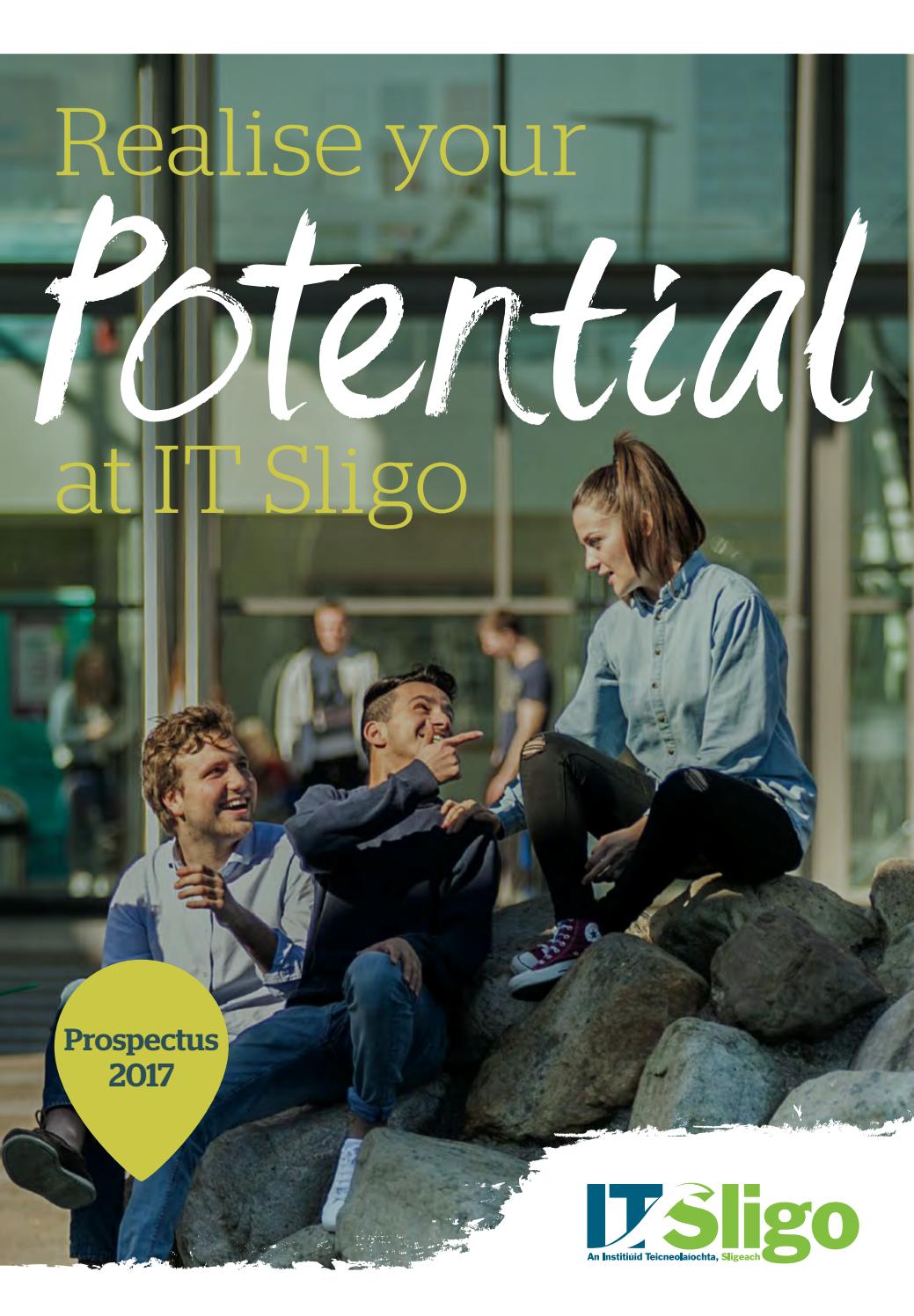 IT Sligo Prospectus 2017 by ATU Sligo Issuu