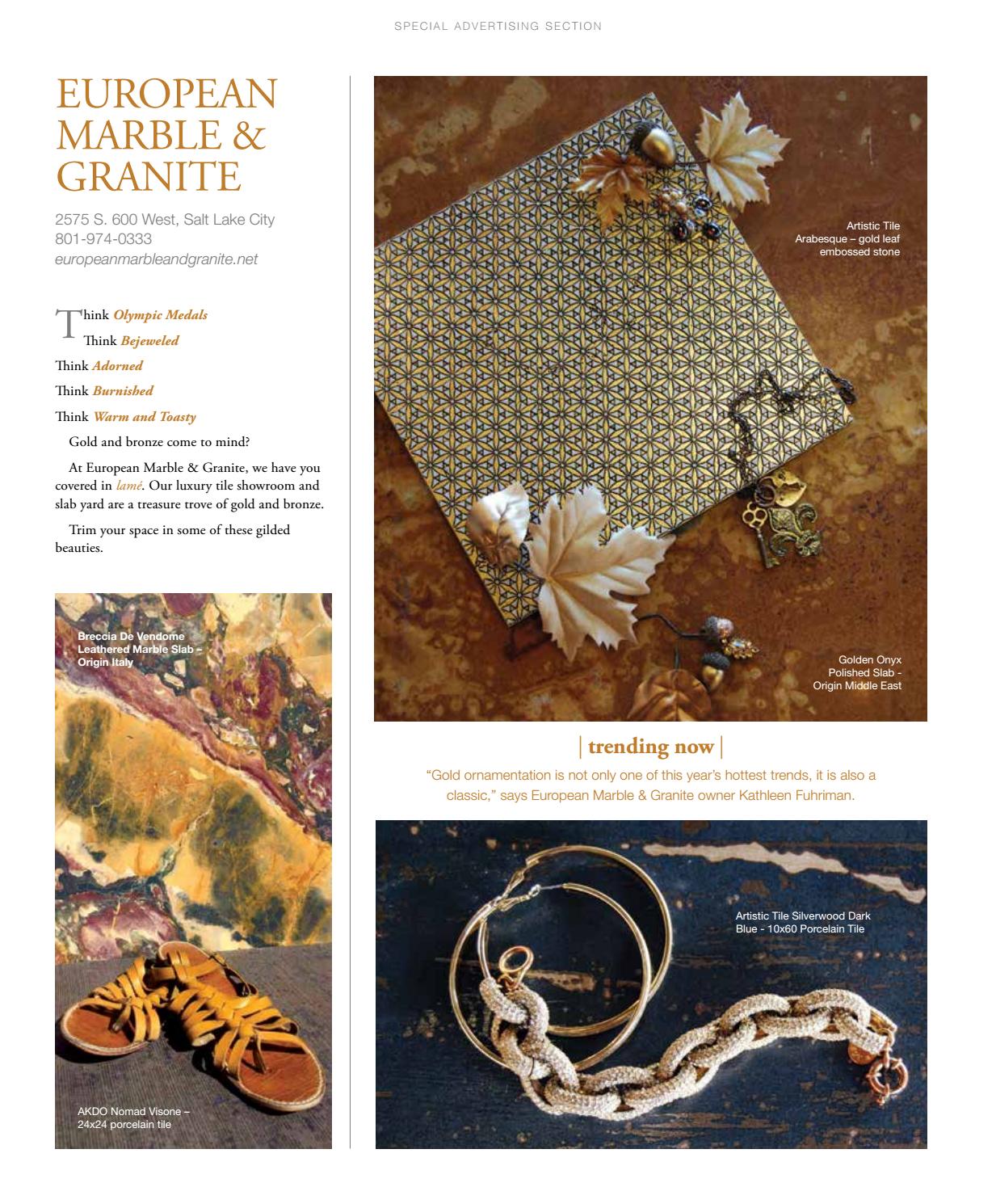 Utah Style Design Fall 2017 By Issuu Utah Style Design Fall 2017 By