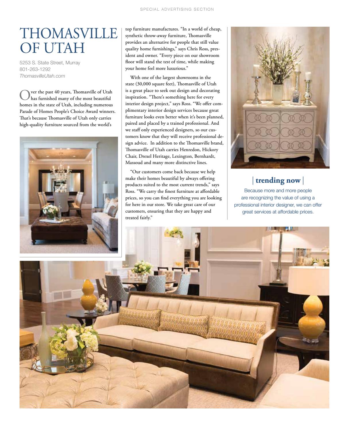 Utah Style Design Fall 2016 By Issuu