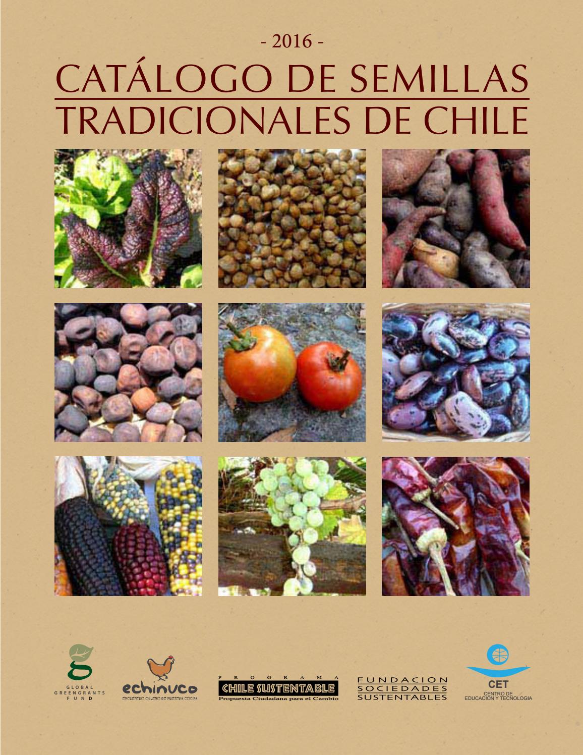 Catalogo de semillas de Chile 2016 by Fernando Ruz - chileangarden - Issuu