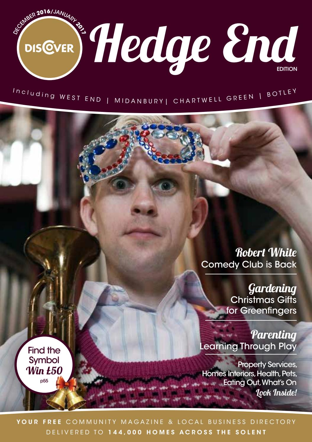 Discover Hedge End Nov 2016 / Dec 2017 by Tania Houston Issuu