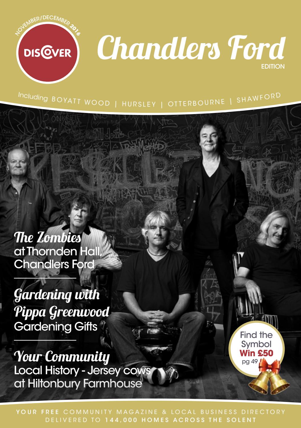 Discover Chandlers Ford Nov/Dec 2016 by Tania Houston Issuu