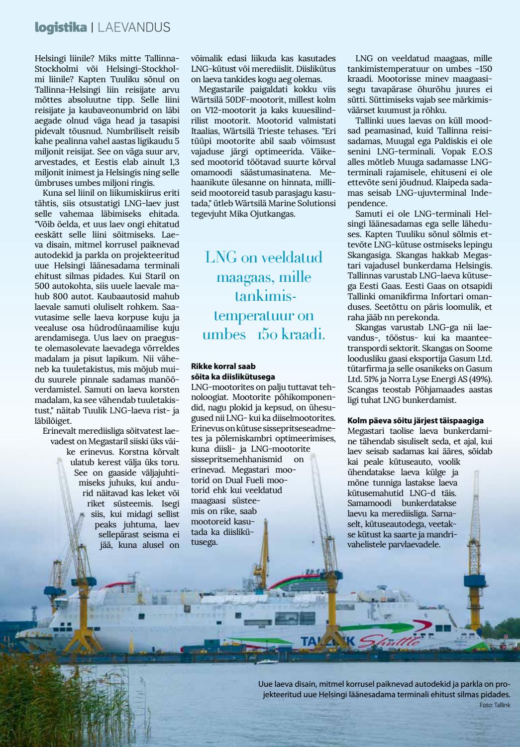 Logistika Oktoober 2016 By Eesti Paevalehe Issuu