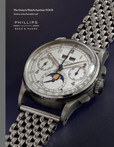 THE GENEVA WATCH AUCTION: FOUR [Catalogue] by PHILLIPS - Issuu