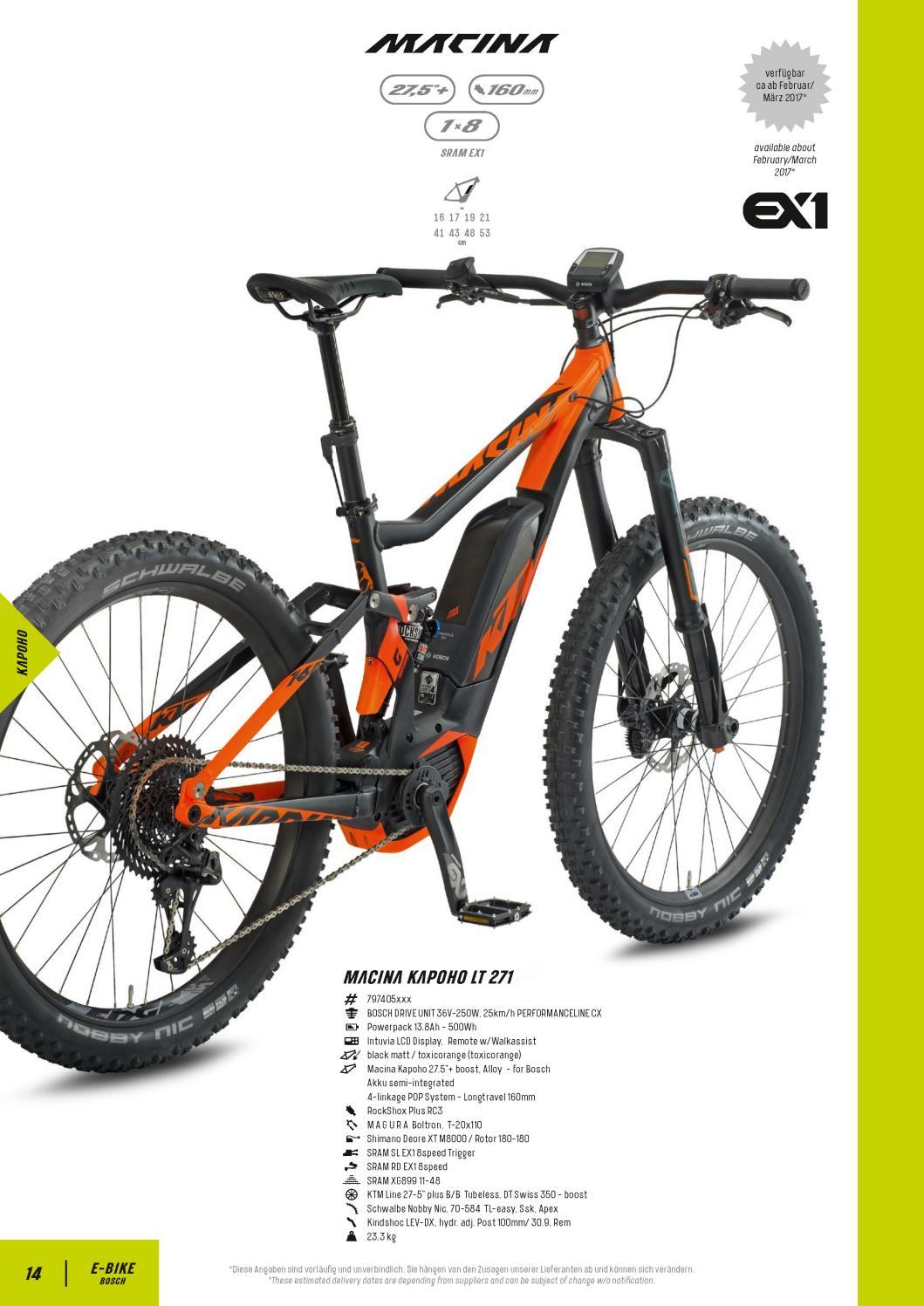 KTM E-Bike Catalogue 2017 by KTM Bike Industries - Issuu