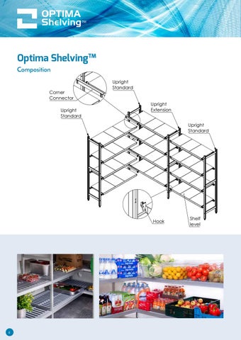 Castel Engineering 家具目录 · Optima 层架 2016 第 6 页