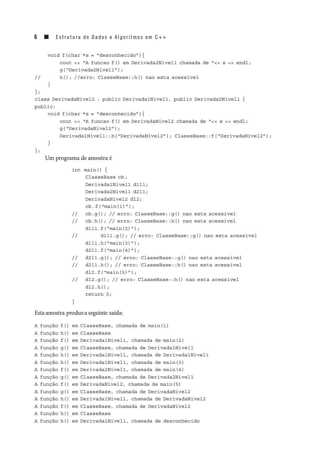 Estrutura de dados e Algoritmos em C++ by Cengage Brasil - Issuu