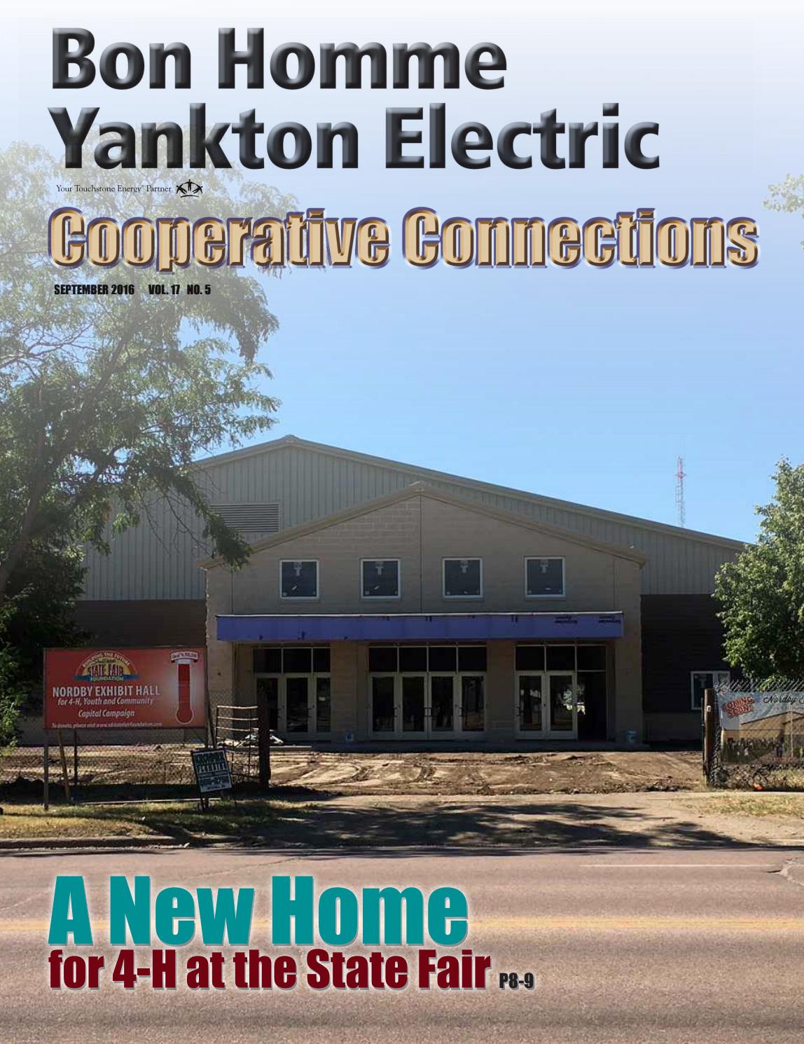 Bon Homme Yankton Electric Cooperative Connections September 2016 by