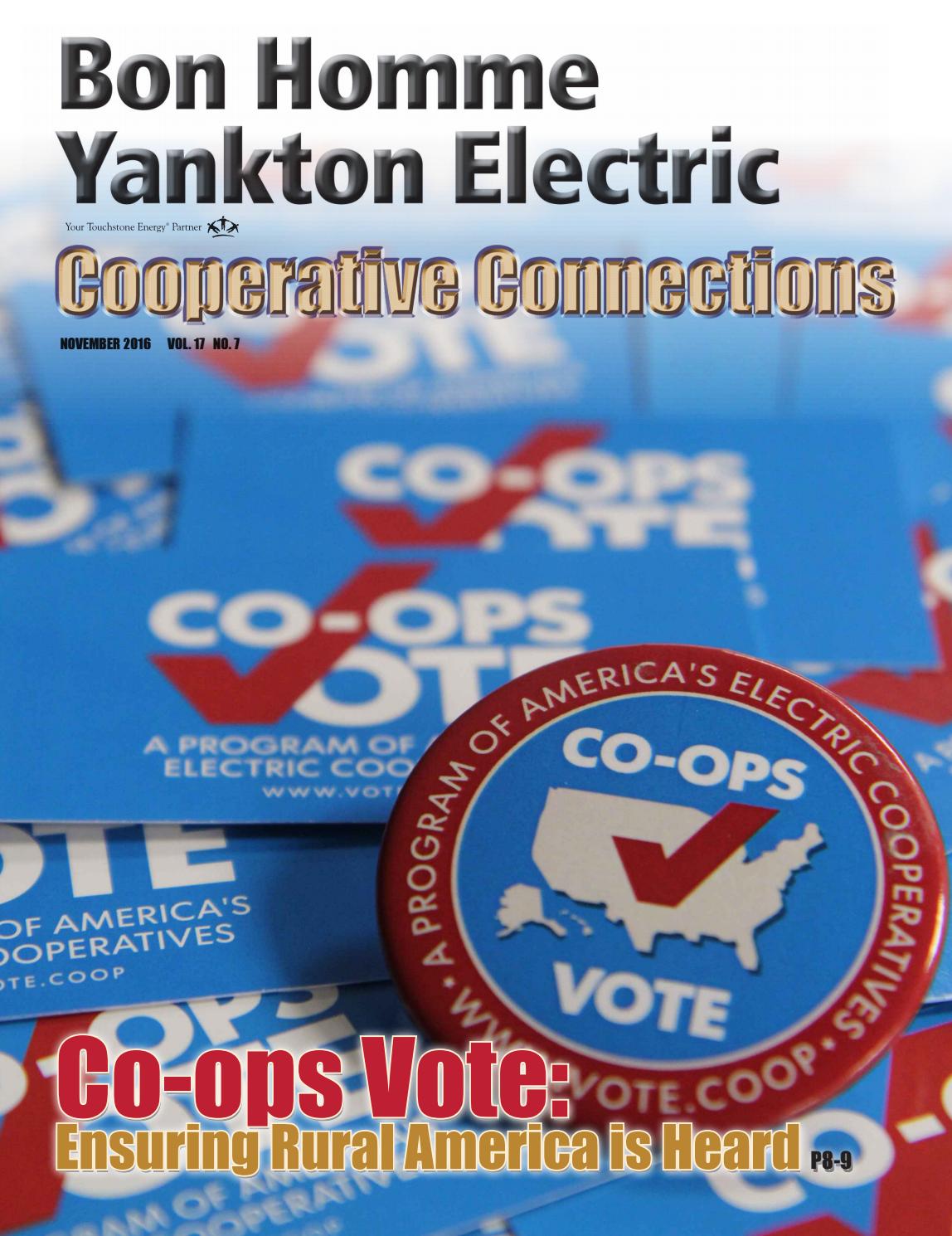 Bon Homme Yankton Electric Cooperative Connections November 2016 by Bon