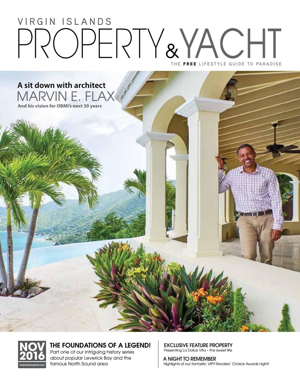 Virgin Islands (BVI & USVI) Property & Yacht November 2016 by Virgin