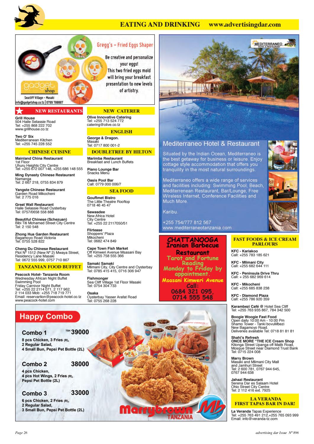 KFC, Dar Es Salaam Region (+255 682 969 614)
