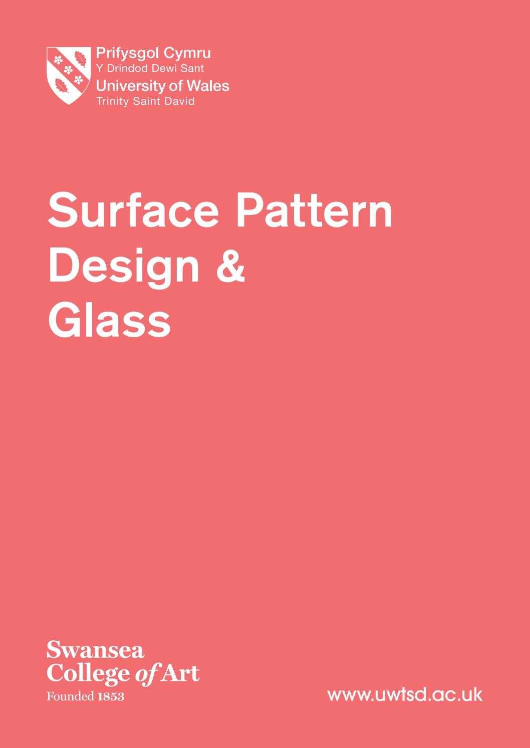 Surface Pattern Design Glass Book By University Of Wales Trinity 