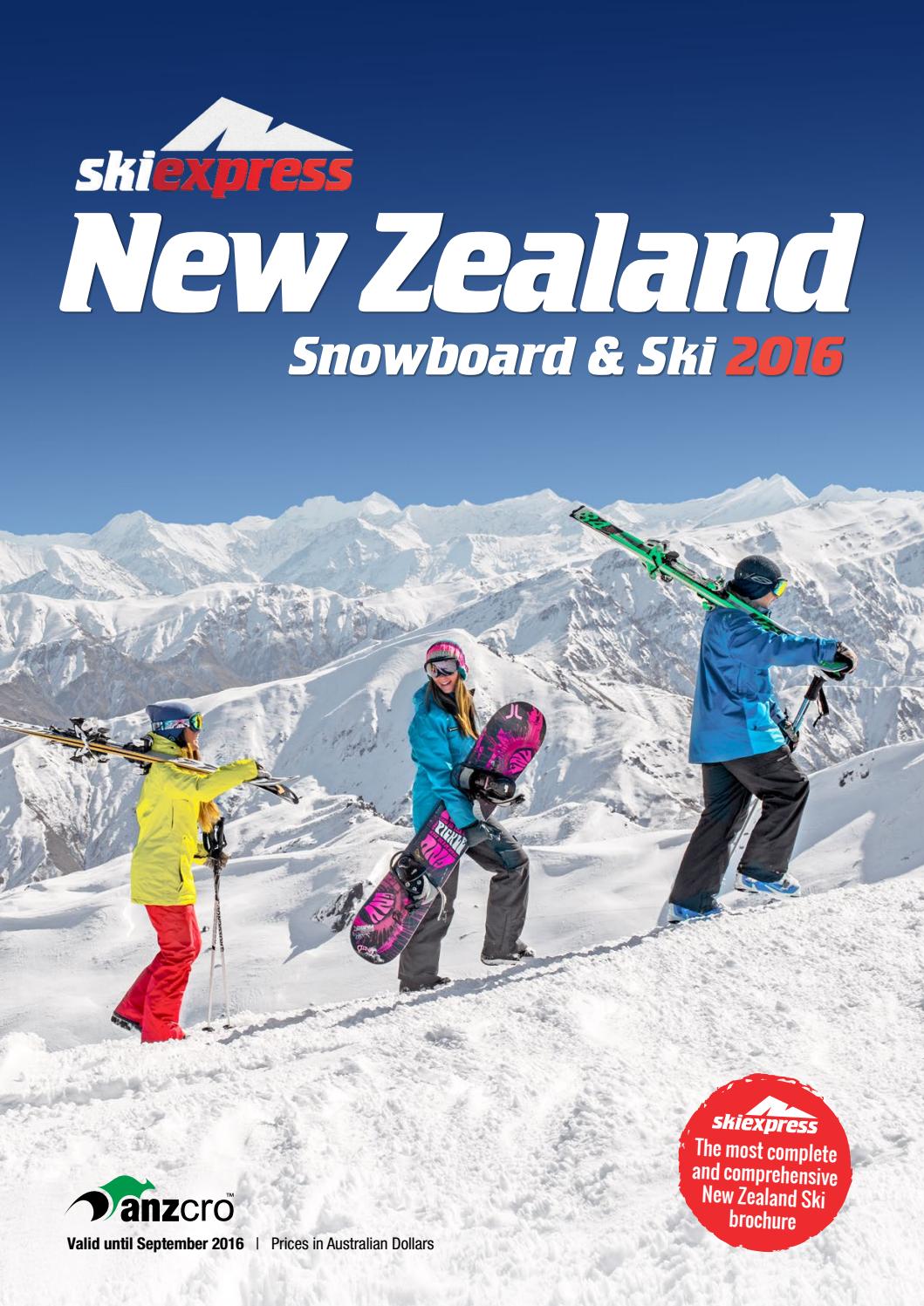 New Zealand Snowboard & Ski 2016 AUD by Holiday Experts Issuu