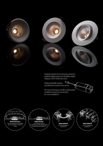 OEM International 灯饰目录 · Hide-a-lite, Uutuudet 2/2016 第 5 页