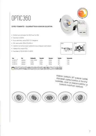 OEM International 灯饰目录 · Hide-a-lite, Uutuudet 2/2016 第 7 页