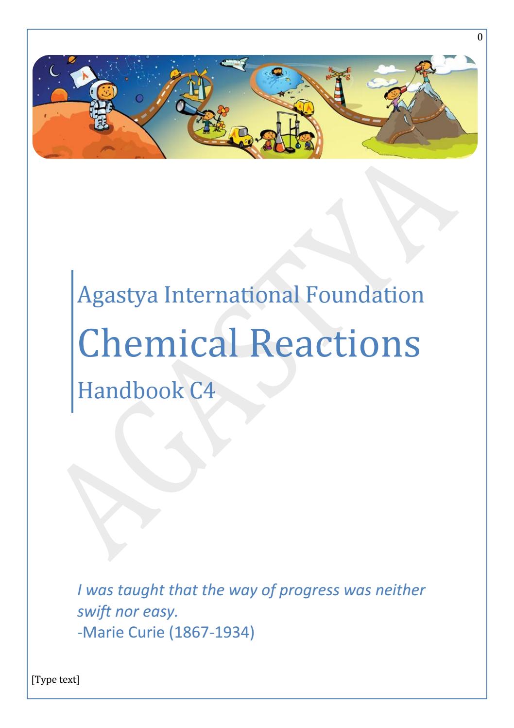 Six Types Of Chemical Reaction Worksheet Answers - Free Worksheet