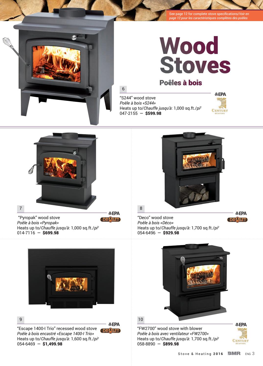 BMR | Stove u0026 heating by Groupe BMR - Issuu