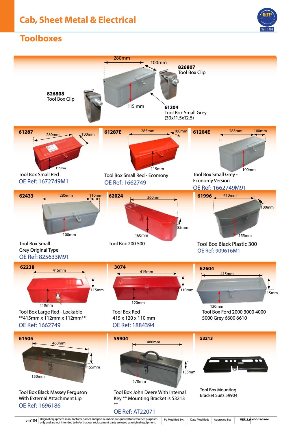 3 vintage by Quality Tractor Parts - Issuu