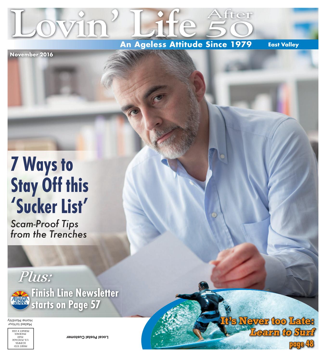 Lovin Life After 50 East Valley Nov 2016 By Times Media Group