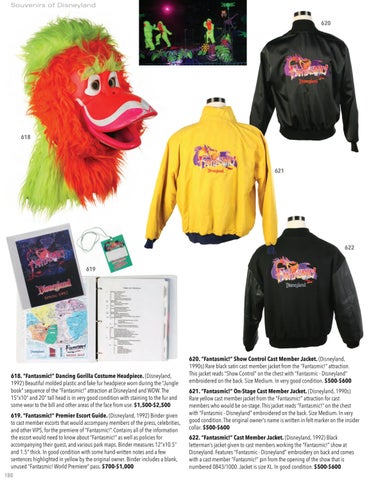 FANTASMIC! ジャケット　ディズニー　キャスト限定 Souvenirs Of Disneyland by Van Eaton Galleries - Issuu