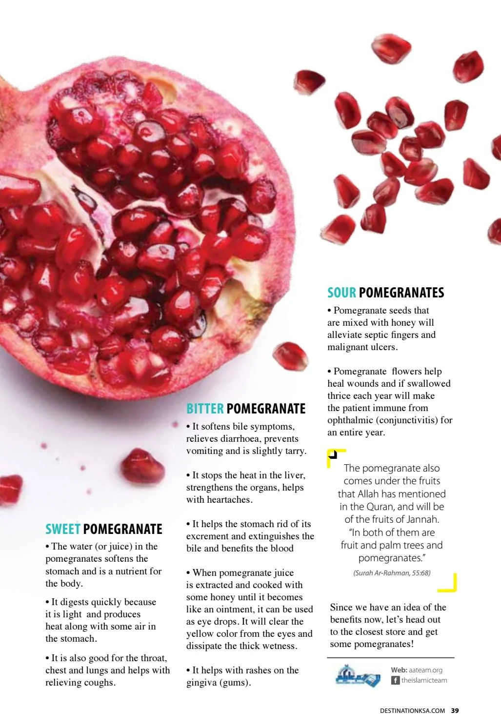 Eat Pomegranate Seeds Calories In One Pomegranate Fruit Health