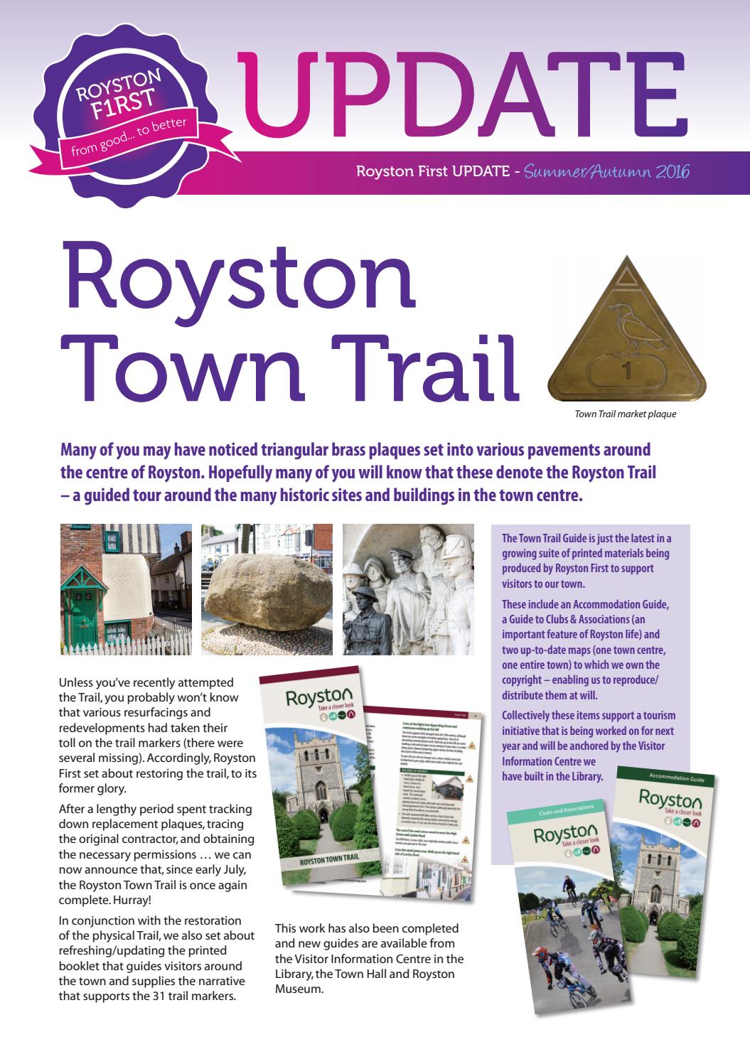 Royston First Update September 2016 by Royston First Issuu