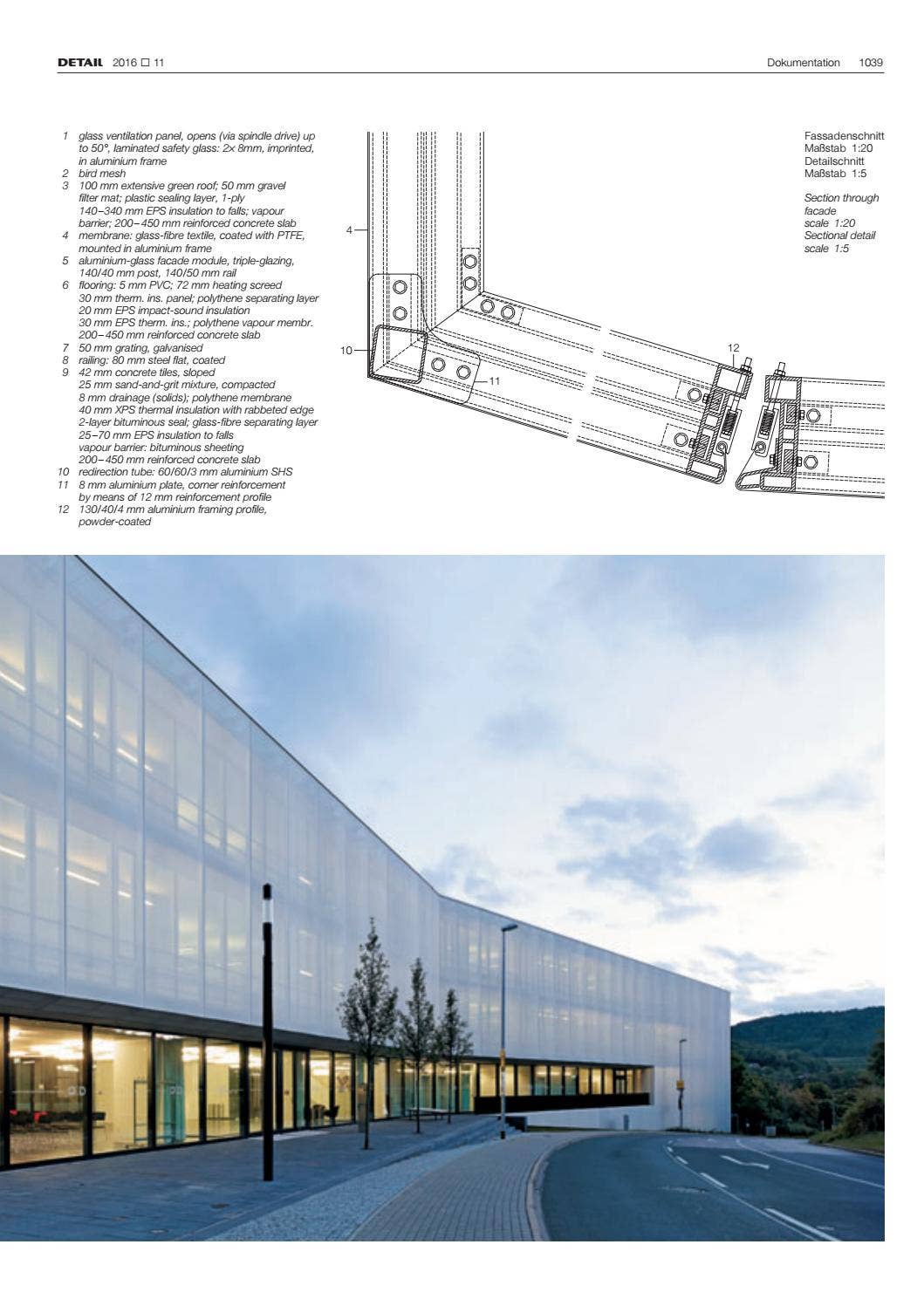 Transparent Building Connection DETAIL 11/2016 - Transparent and Translucent by DETAIL - Issuu