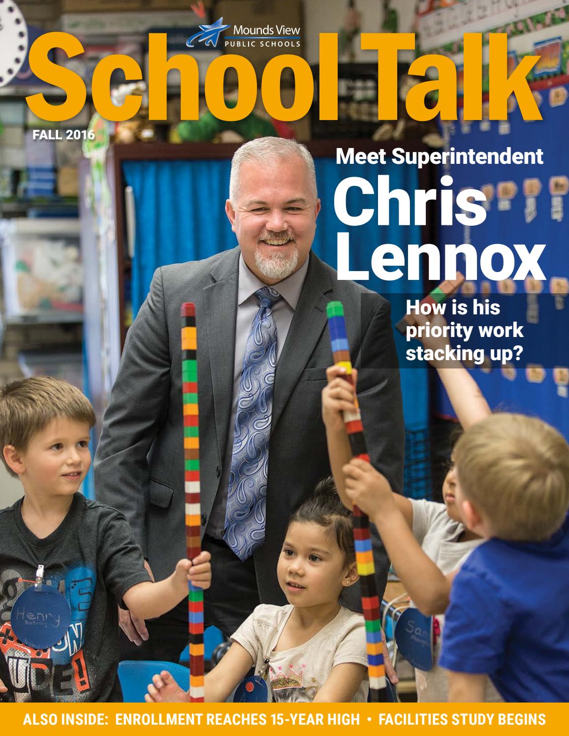 School Talk, Fall 2016 by Mounds View Public Schools - Issuu