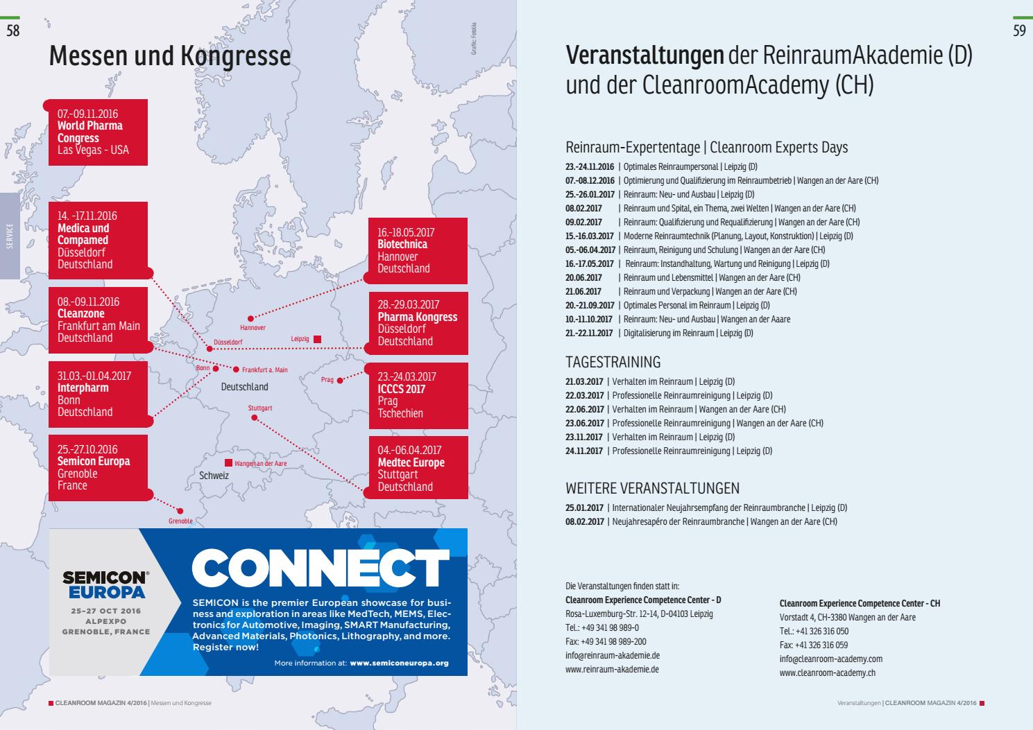 Cleanroom Magazin 04 2016 by Cleanroom Future Magazine Issuu