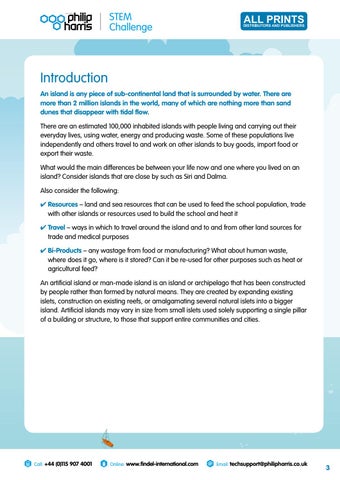 Philip Harris Stem Challenge Student Handbook 第 3 页