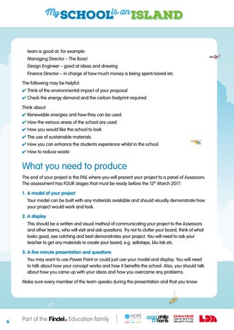 Philip Harris Stem Challenge Student Handbook 第 6 页