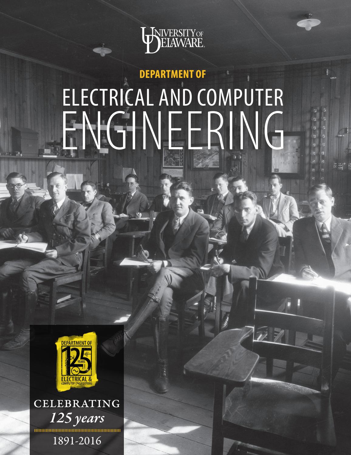 Electrical & Computer Engineering Celebrating 125 years by UD College