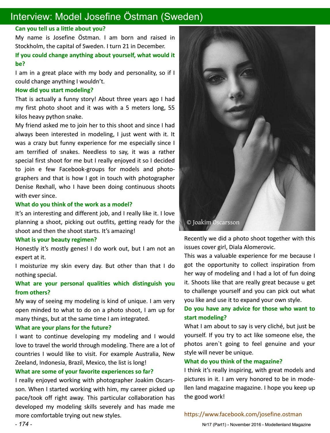 Modellenland Magazine Issue17 (part 1) November 2016 by