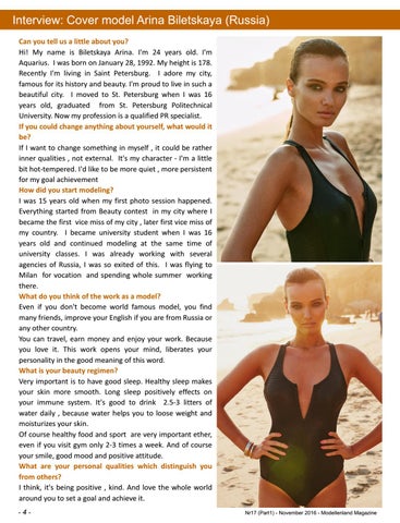 Modellenland Magazine Issue17 (part 1) November 2016 by