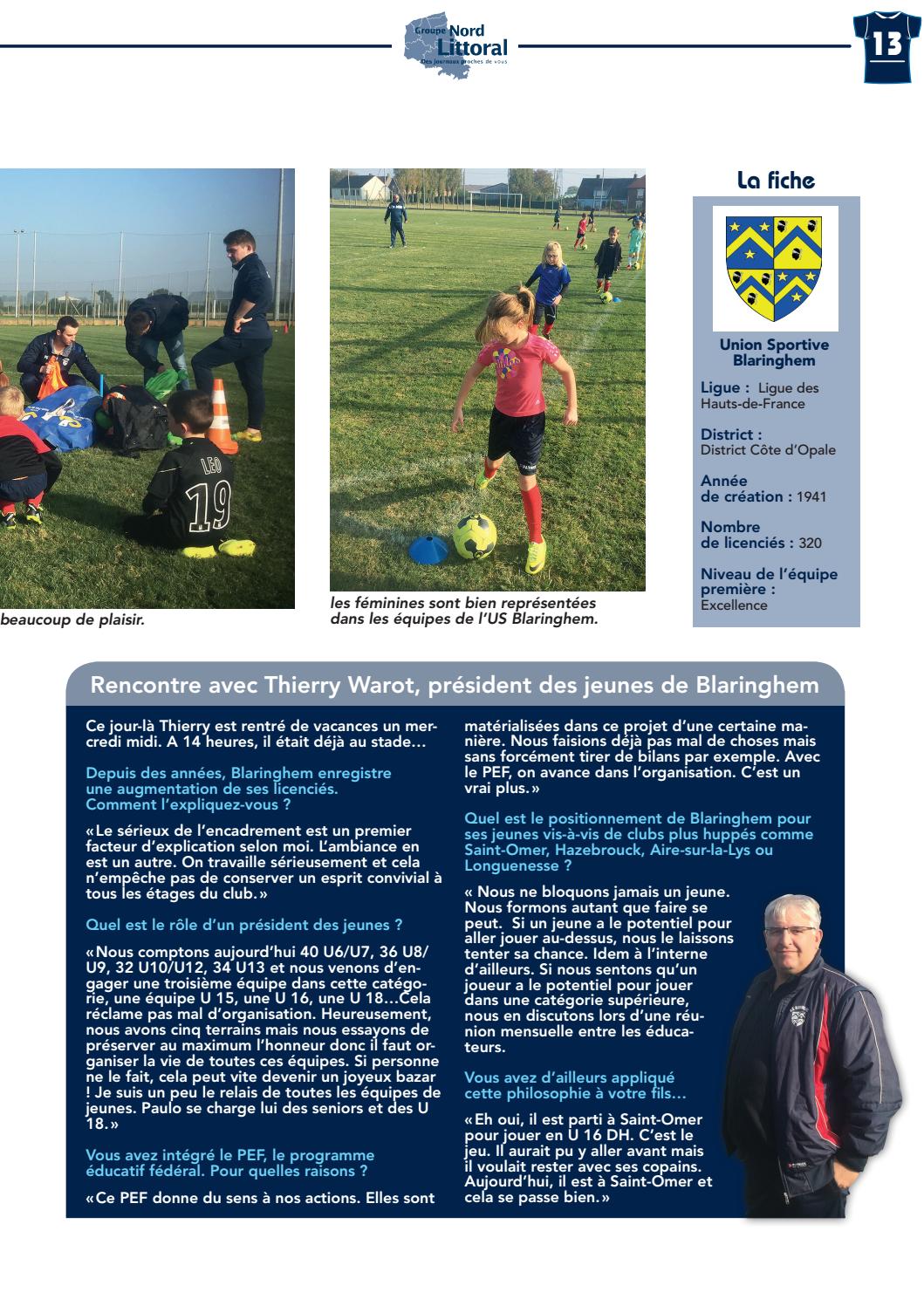 District Foot Mag n°1 édition Côte d'Opale by Groupe Nord Littoral Issuu