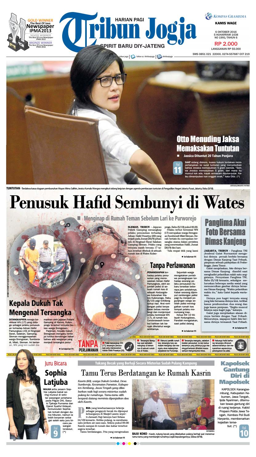 Tribunjogja 06 10 2016 By Tribun Jogja Issuu Tribunjogja 06 10 2016 By Tribun Jogja Issuu